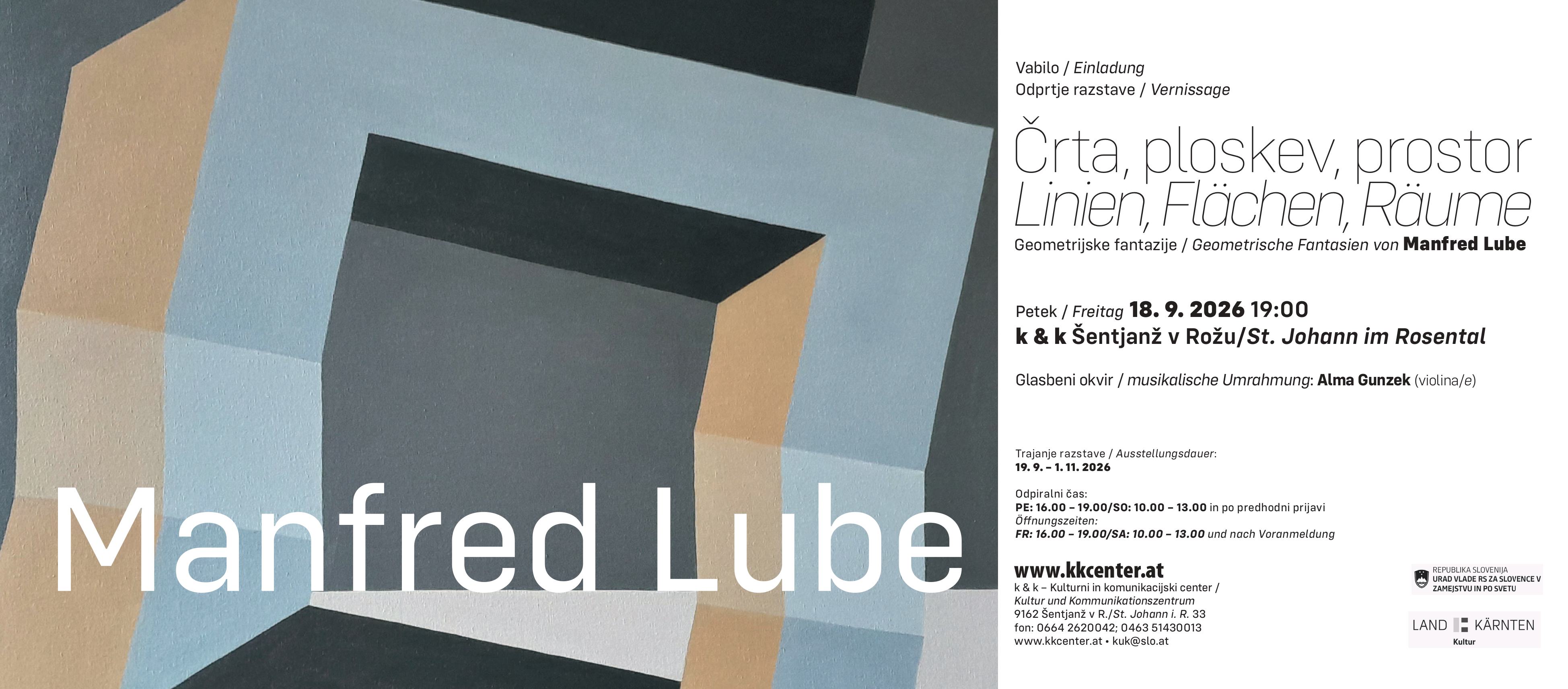 Bild: Vernissage: Manfred Lube